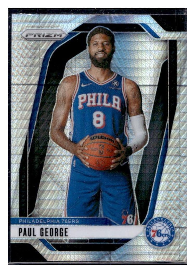 2024-25 Panini Prizm Base Set Paul George #50 card