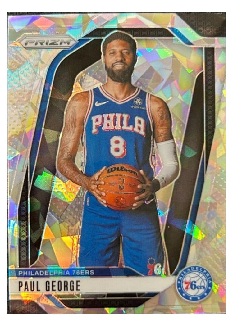 2024-25 Panini Prizm Base Set Paul George #50 card