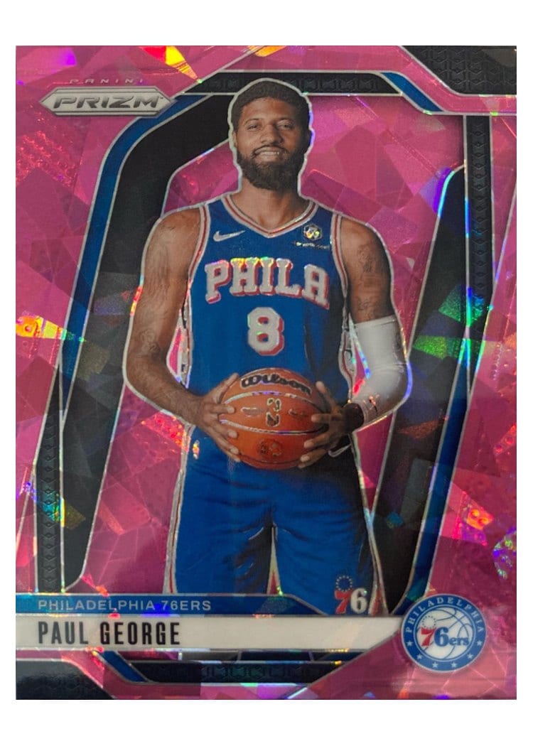 2024-25 Panini Prizm Base Set Paul George #50 card