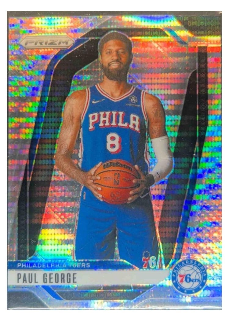 2024-25 Panini Prizm Base Set Paul George #50 card