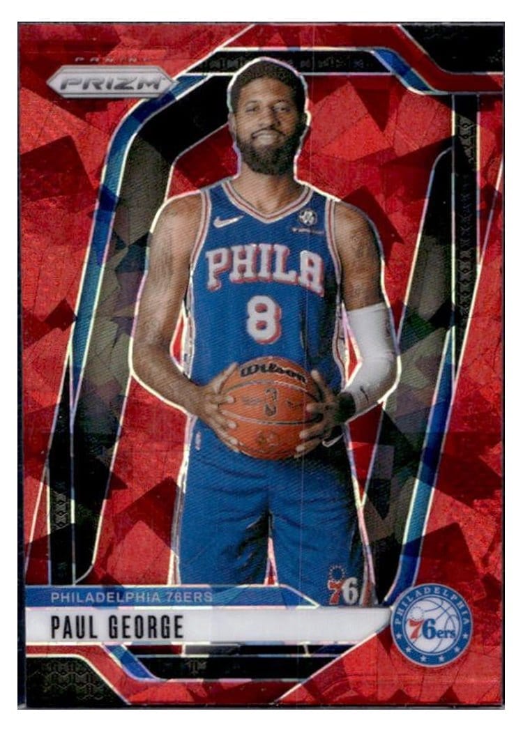 2024-25 Panini Prizm Base Set Paul George #50 card