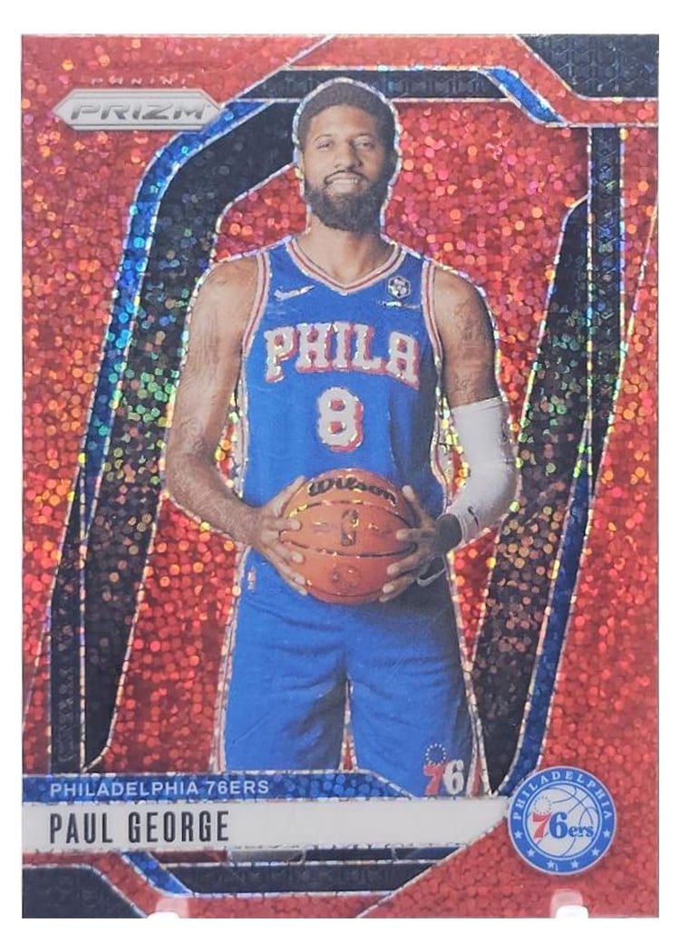2024-25 Panini Prizm Base Set Paul George #50 card