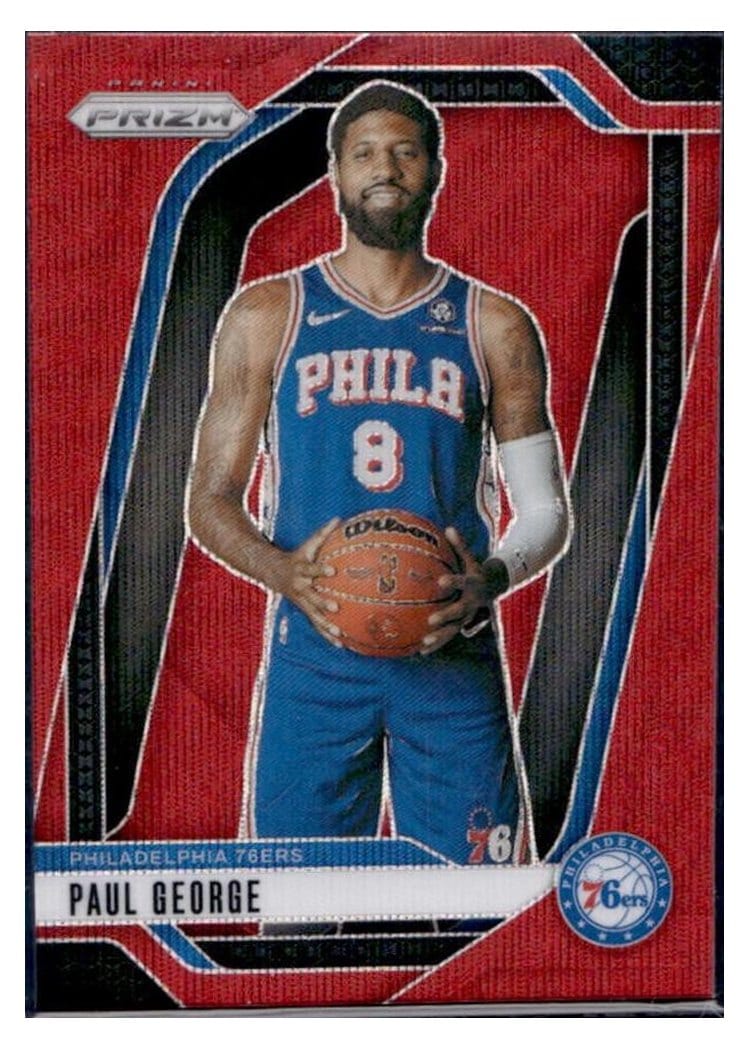 2024-25 Panini Prizm Base Set Paul George #50 card