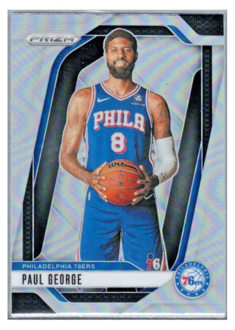 2024-25 Panini Prizm Base Set Paul George #50 card