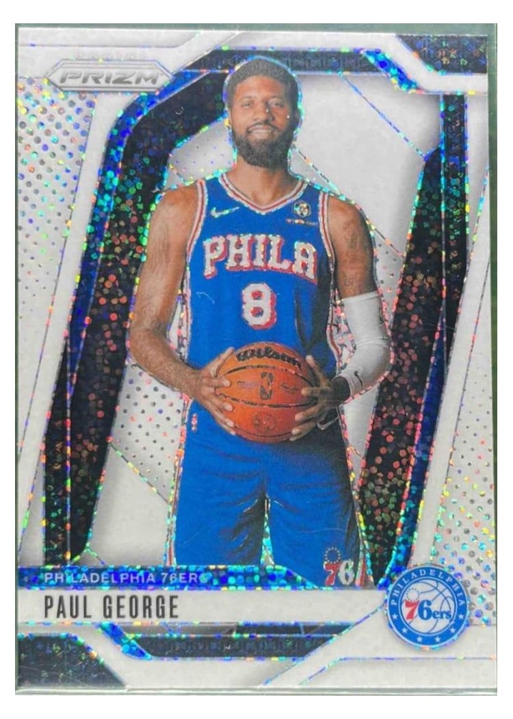 2024-25 Panini Prizm Base Set Paul George #50 card