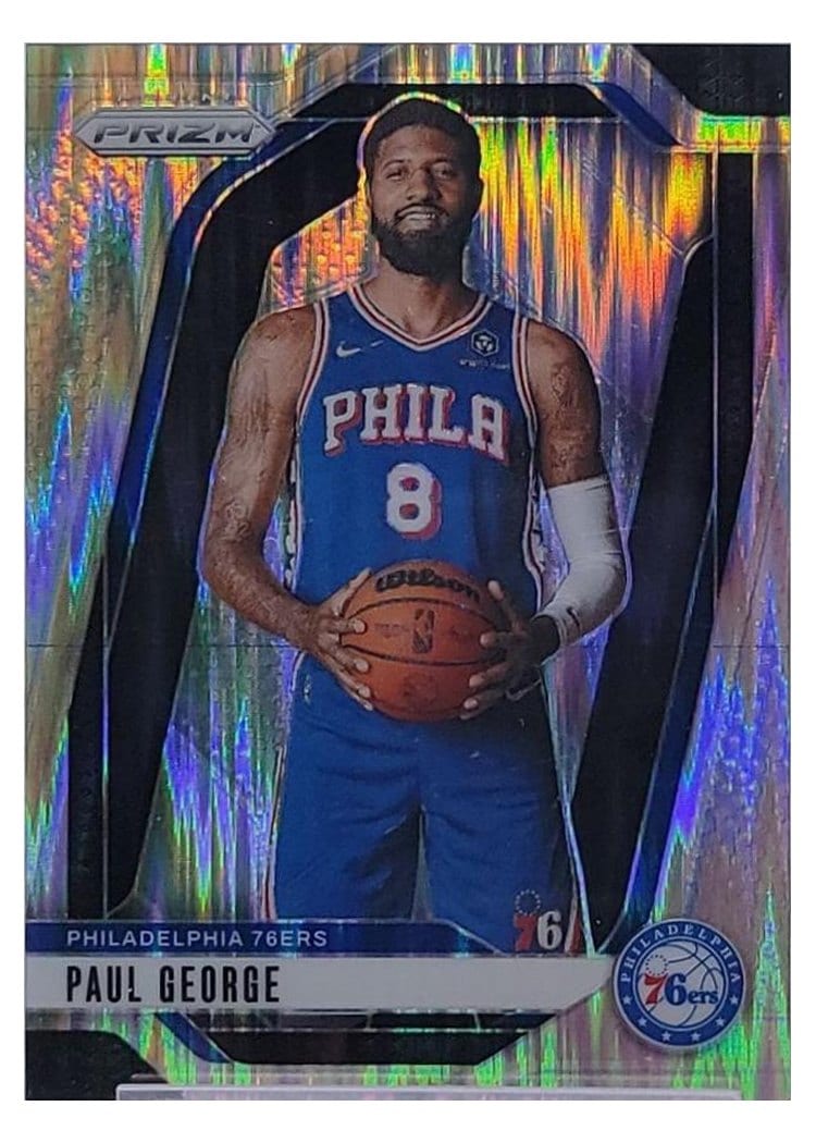 2024-25 Panini Prizm Base Set Paul George #50 card