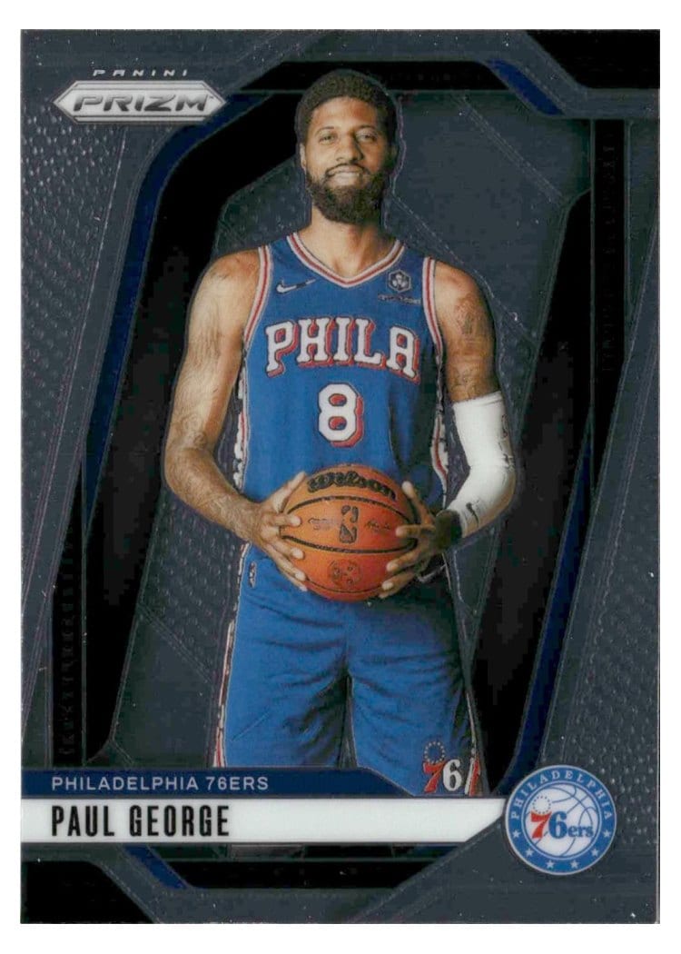 2024-25 Panini Prizm Base Set Paul George #50 card