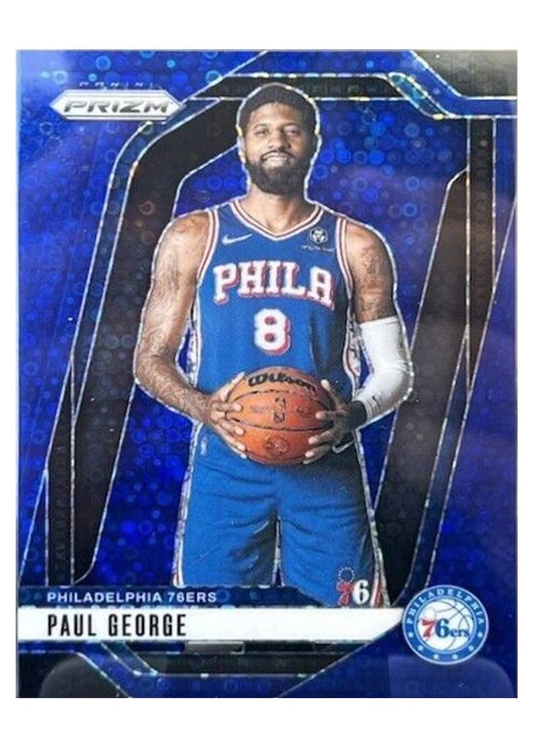 2024-25 Panini Prizm Base Set Paul George #50 card
