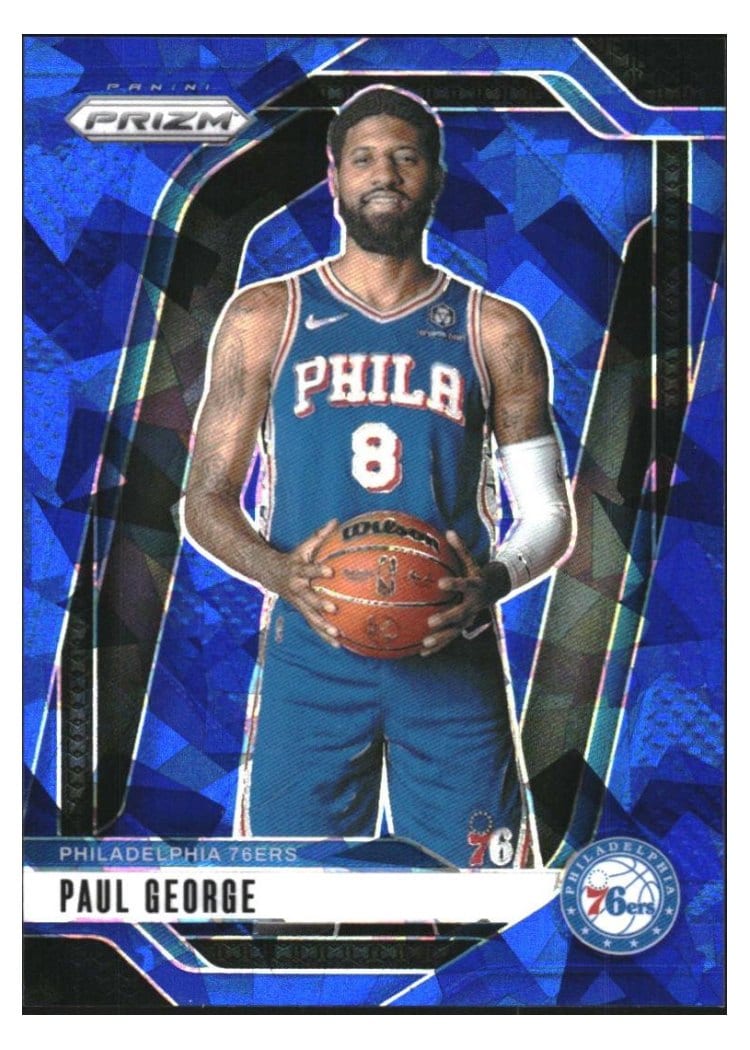2024-25 Panini Prizm Base Set Paul George #50 card