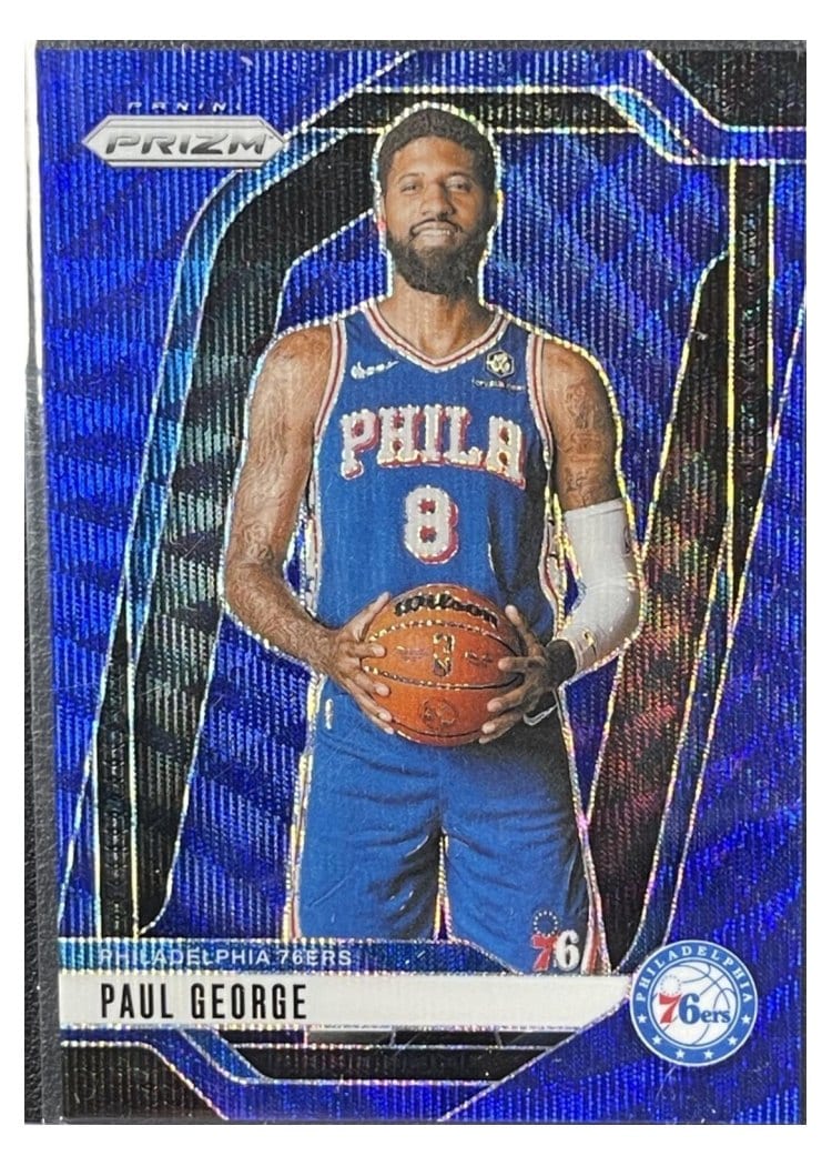 2024-25 Panini Prizm Base Set Paul George #50 card