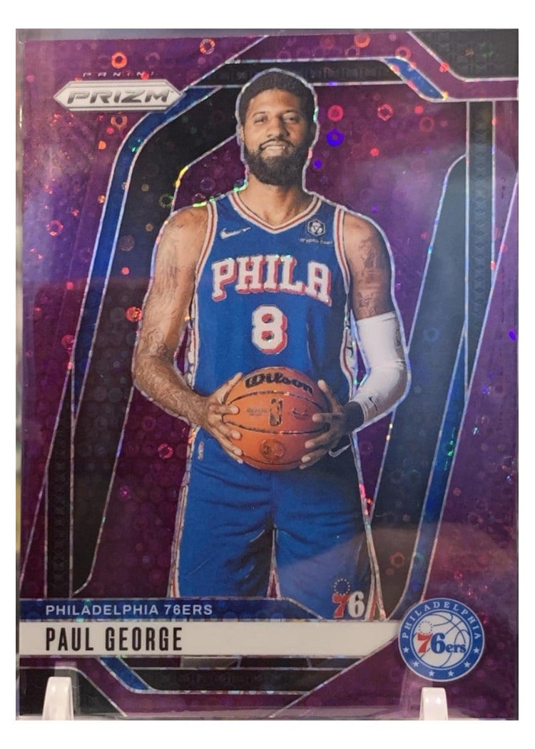 2024-25 Panini Prizm Base Set Paul George #50 card