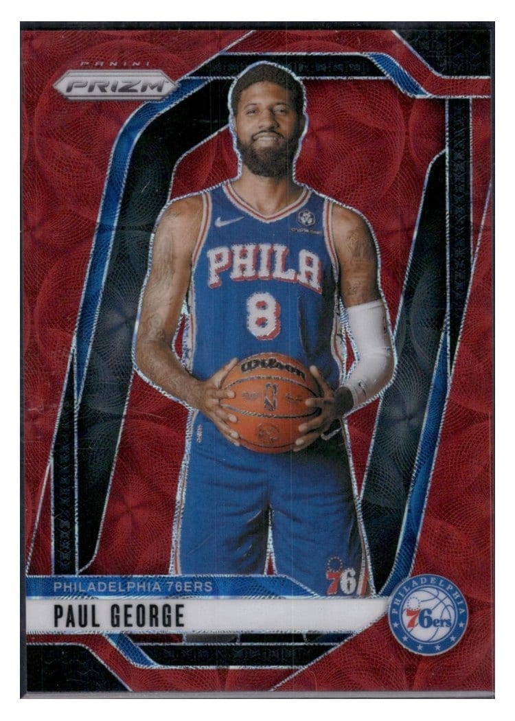 2024-25 Panini Prizm Base Set Paul George #50 card