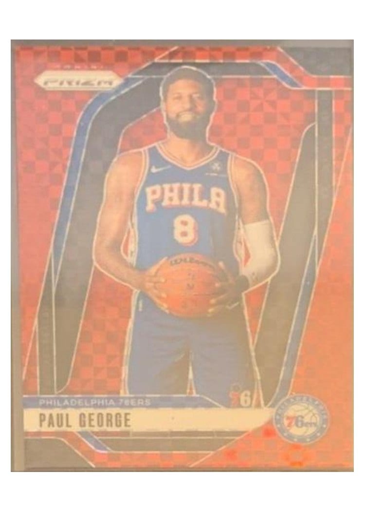 2024-25 Panini Prizm Base Set Paul George #50 card