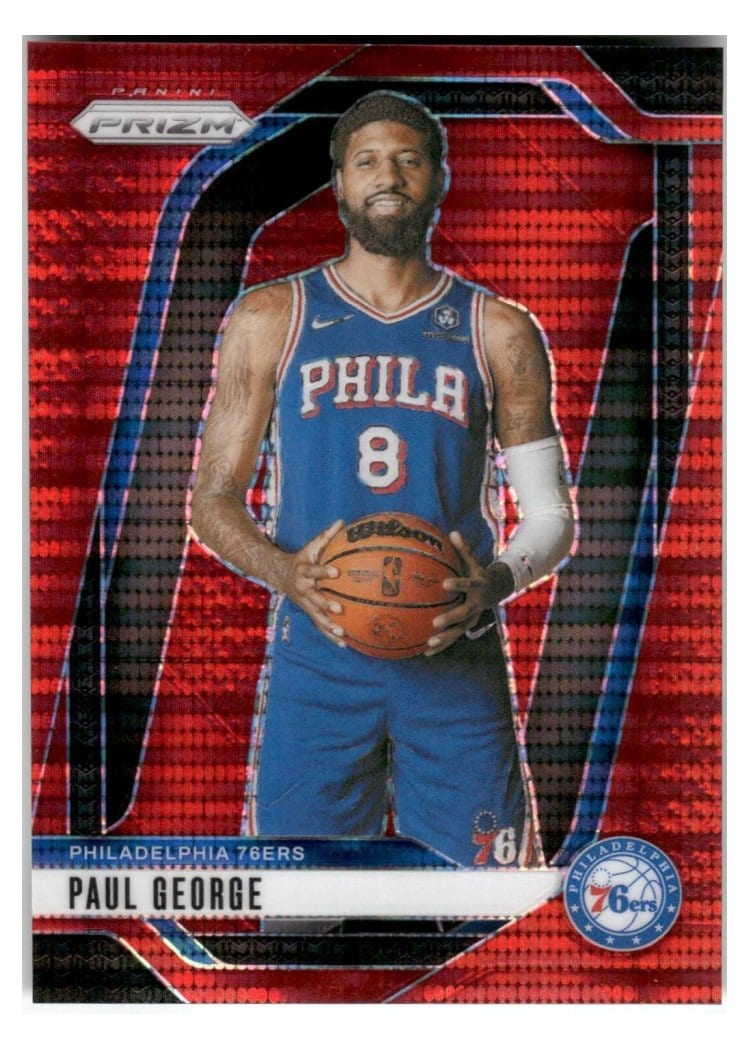2024-25 Panini Prizm Base Set Paul George #50 card