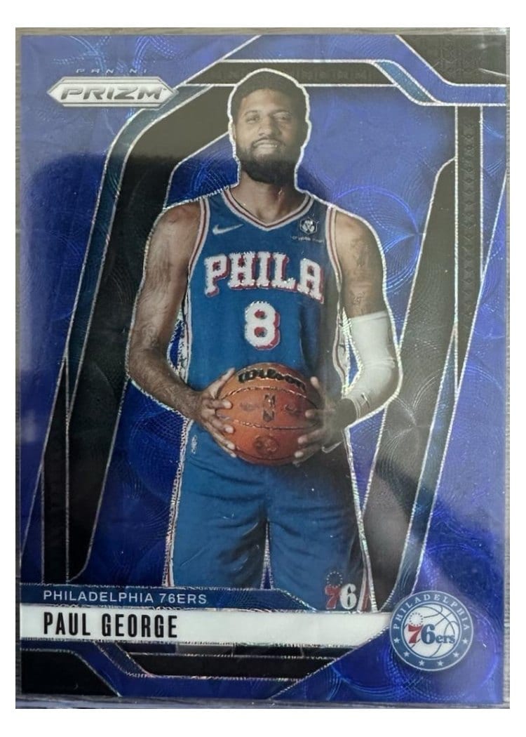 2024-25 Panini Prizm Base Set Paul George #50 card