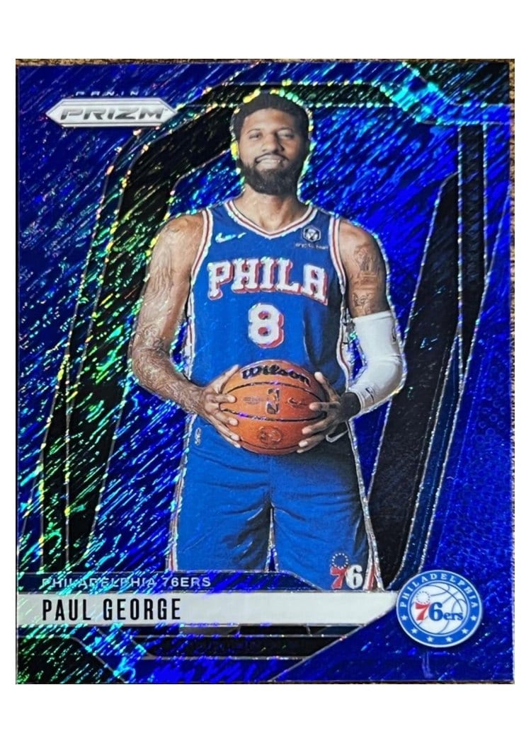 2024-25 Panini Prizm Base Set Paul George #50 card