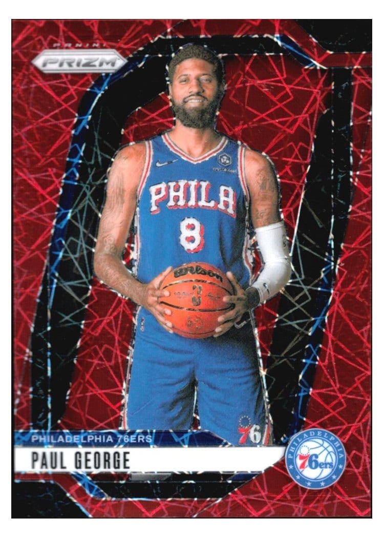 2024-25 Panini Prizm Base Set Paul George #50 card
