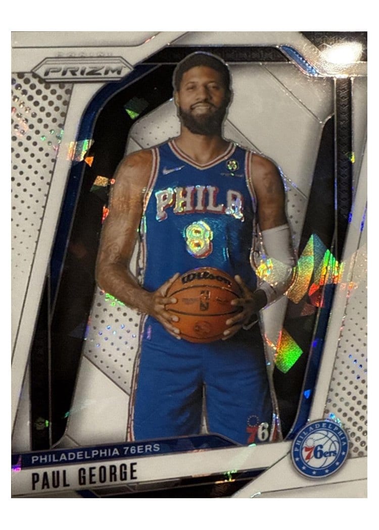 2024-25 Panini Prizm Base Set Paul George #50 card