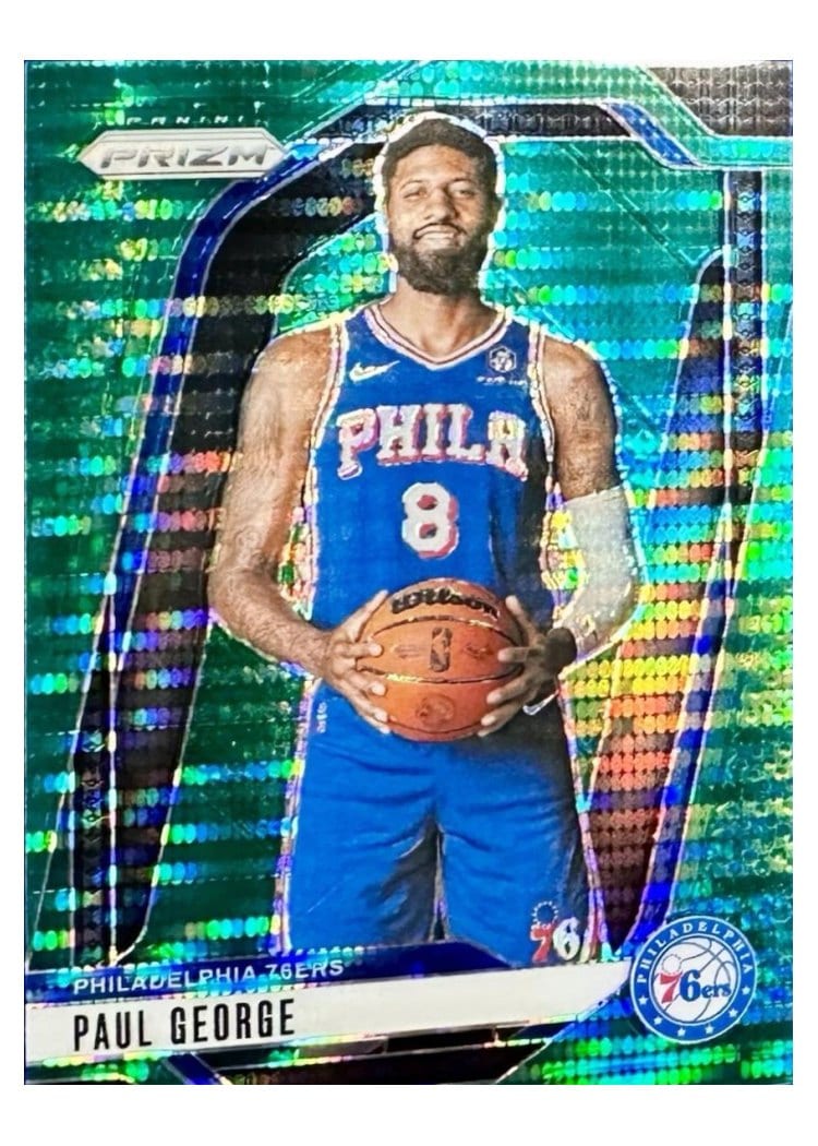 2024-25 Panini Prizm Base Set Paul George #50 card