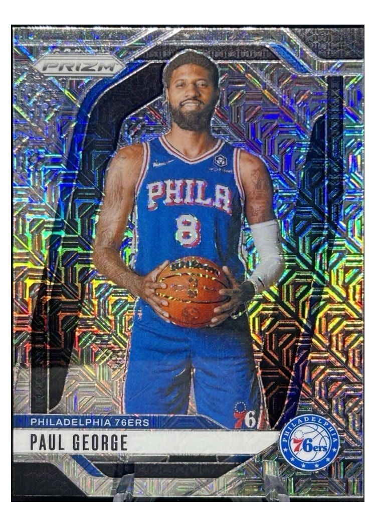 2024-25 Panini Prizm Base Set Paul George #50 card