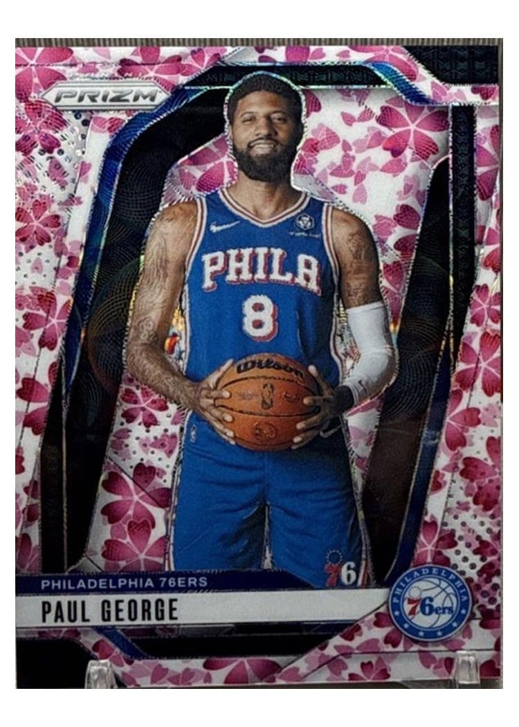 2024-25 Panini Prizm Base Set Paul George #50 card