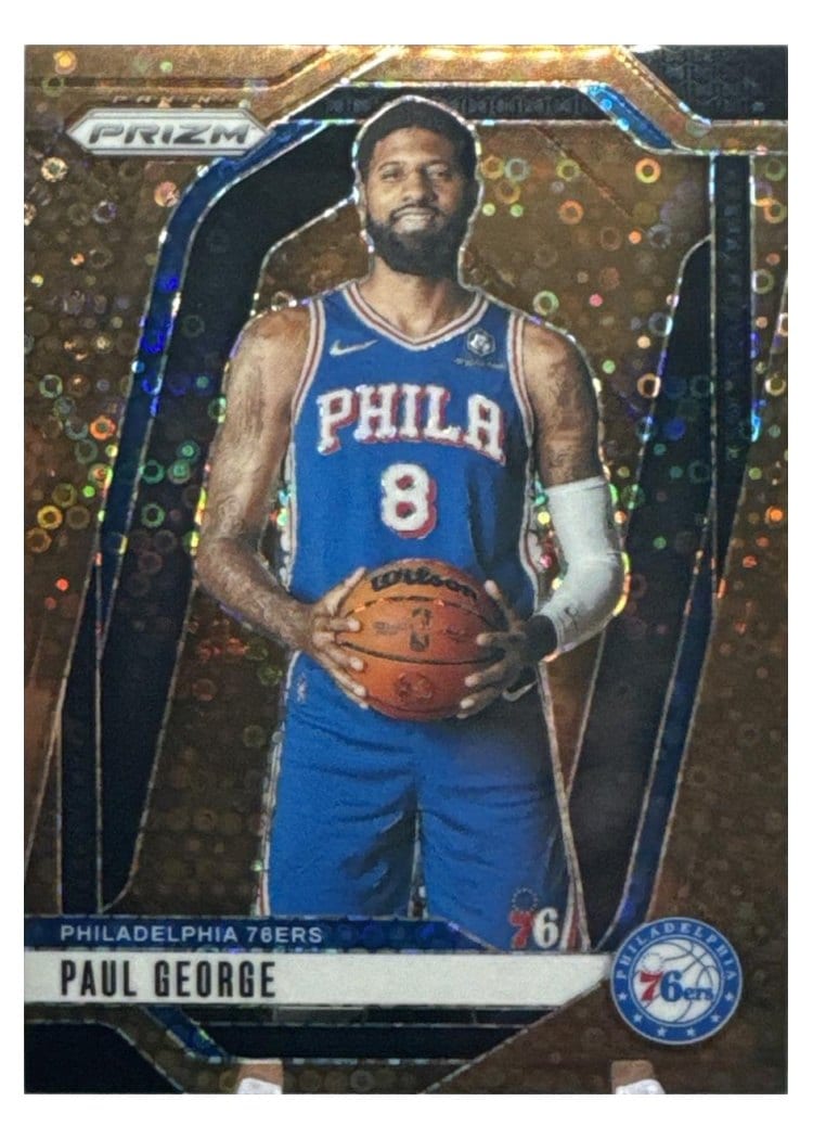 2024-25 Panini Prizm Base Set Paul George #50 card