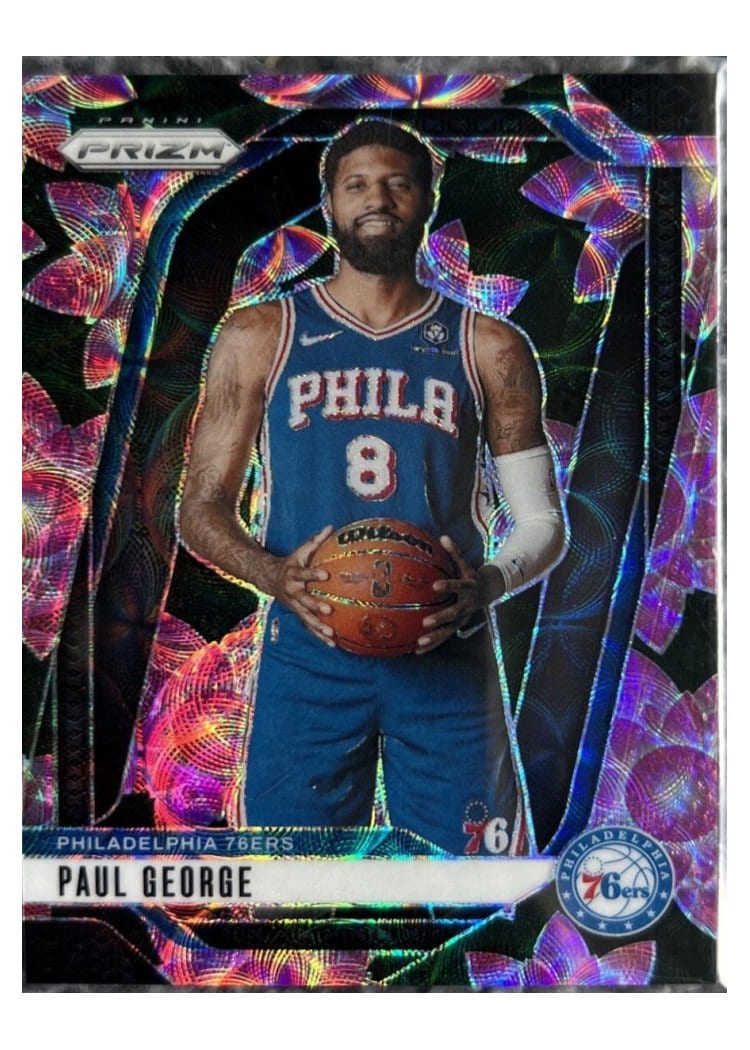2024-25 Panini Prizm Base Set Paul George #50 card