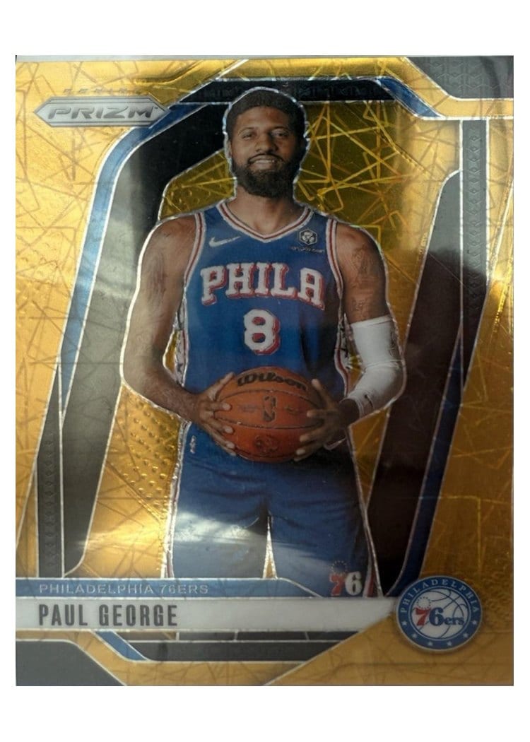 2024-25 Panini Prizm Base Set Paul George #50 card
