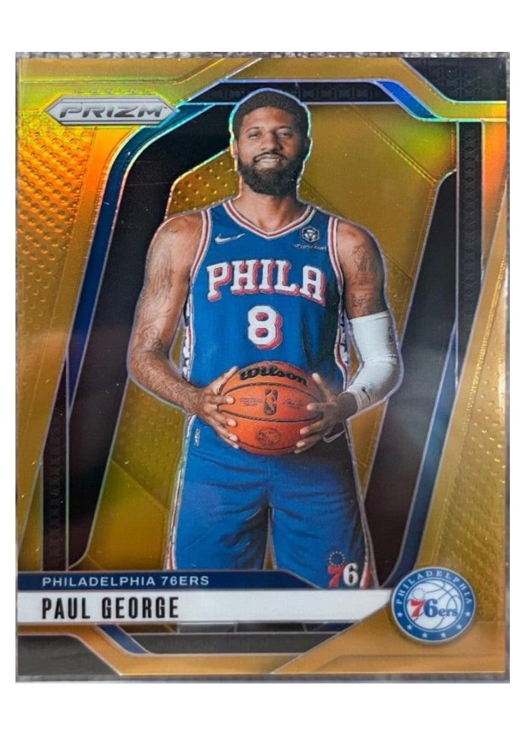 2024-25 Panini Prizm Base Set Paul George #50 card