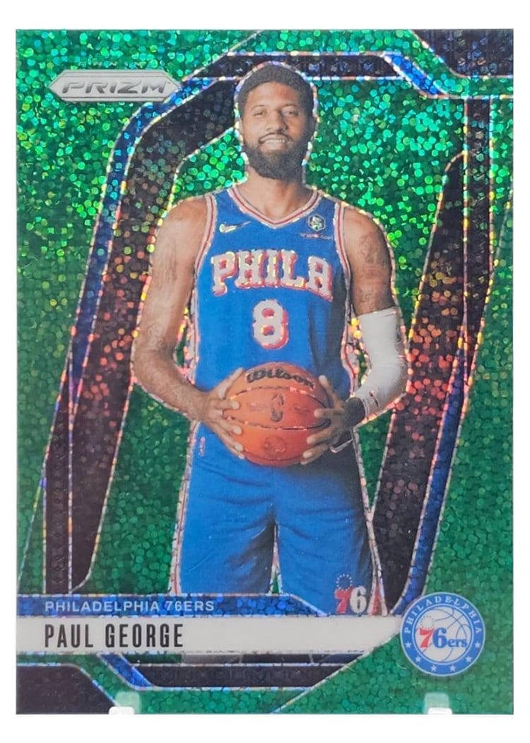 2024-25 Panini Prizm Base Set Paul George #50 card