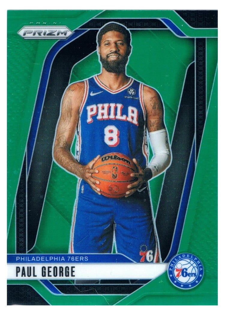 2024-25 Panini Prizm Base Set Paul George #50 card