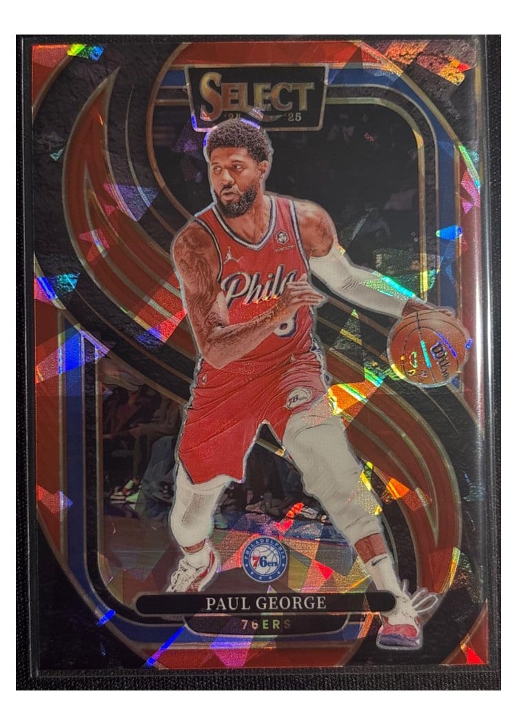 2024-25 Panini Select Base Set Paul George #159 card