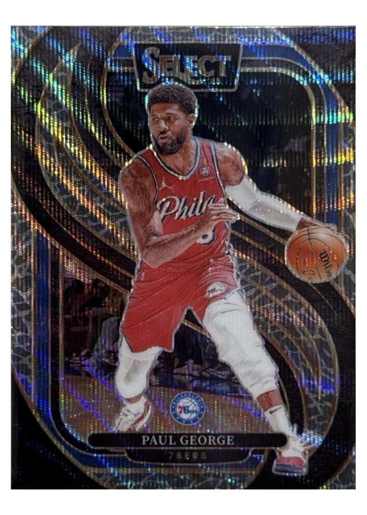 2024-25 Panini Select Base Set Paul George #159 card