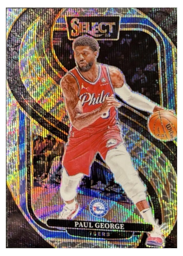 2024-25 Panini Select Base Set Paul George #159 card