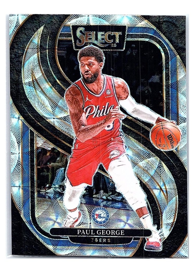 2024-25 Panini Select Base Set Paul George #159 card