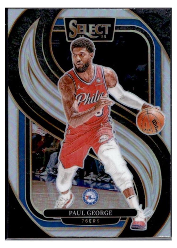 2024-25 Panini Select Base Set Paul George #159 card