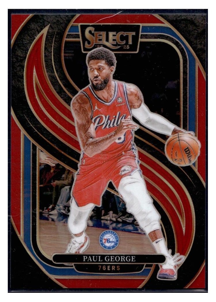 2024-25 Panini Select Base Set Paul George #159 card