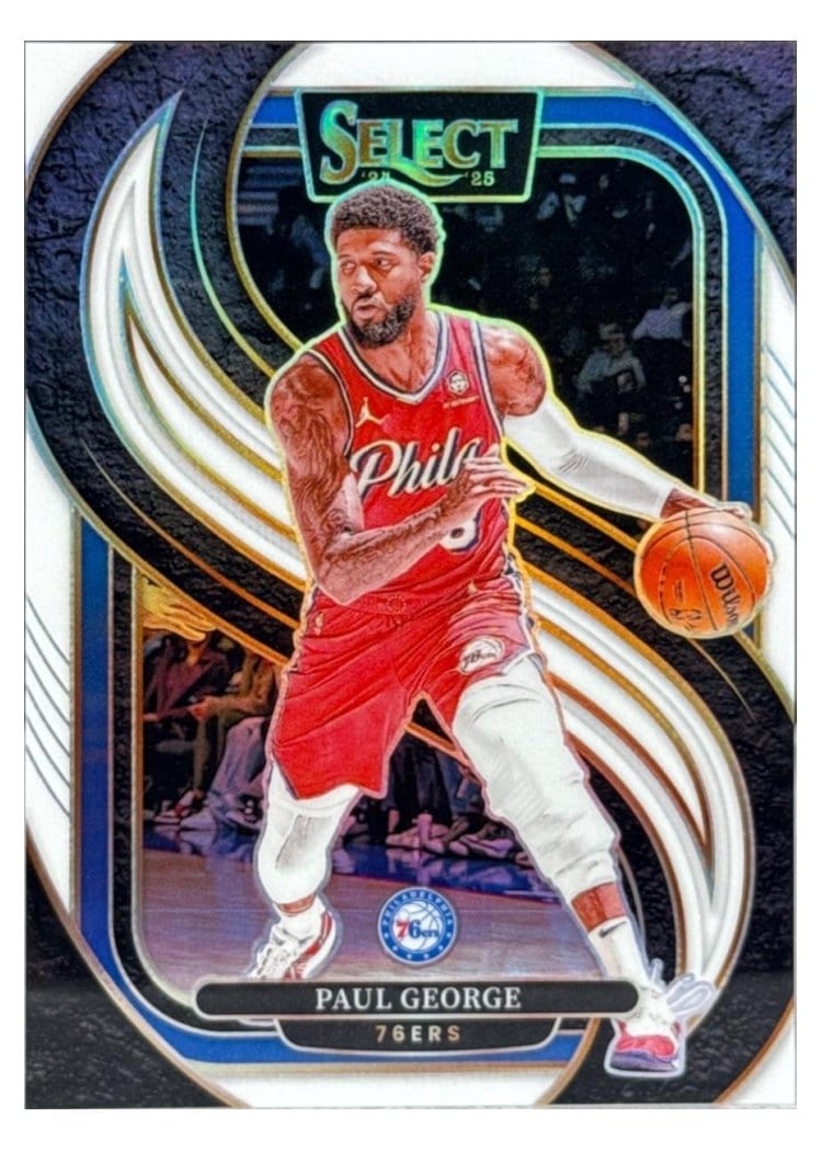 2024-25 Panini Select Base Set Paul George #159 card
