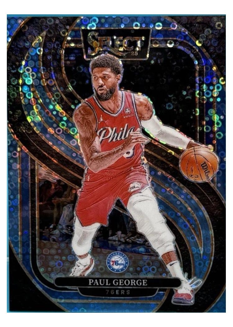 2024-25 Panini Select Base Set Paul George #159 card
