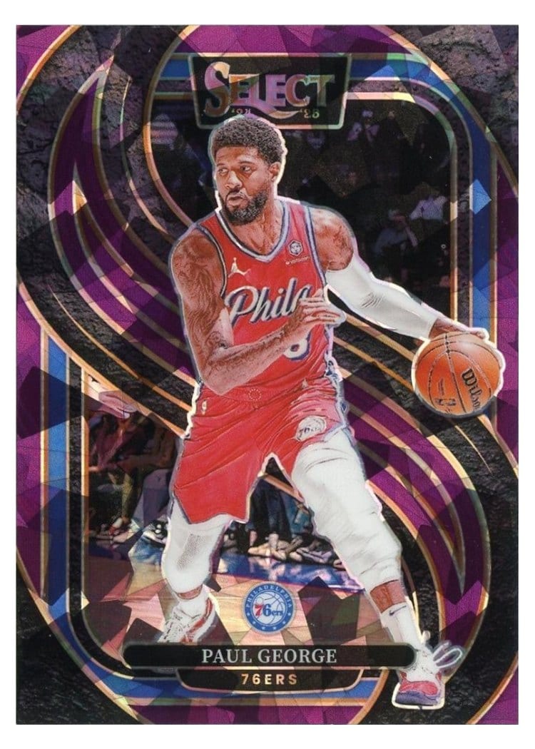 2024-25 Panini Select Base Set Paul George #159 card
