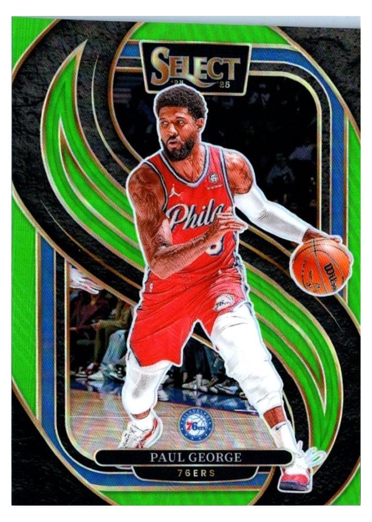 2024-25 Panini Select Base Set Paul George #159 card