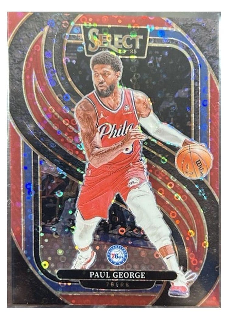 2024-25 Panini Select Base Set Paul George #159 card