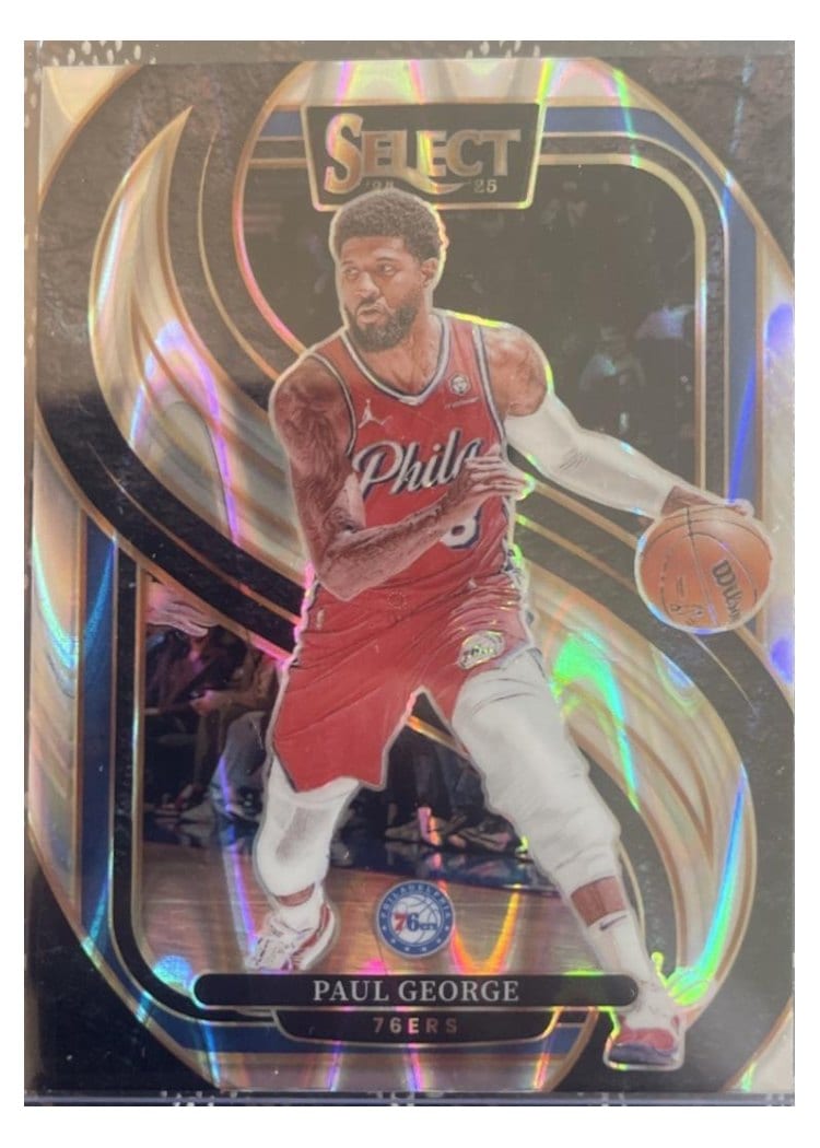 2024-25 Panini Select Base Set Paul George #159 card