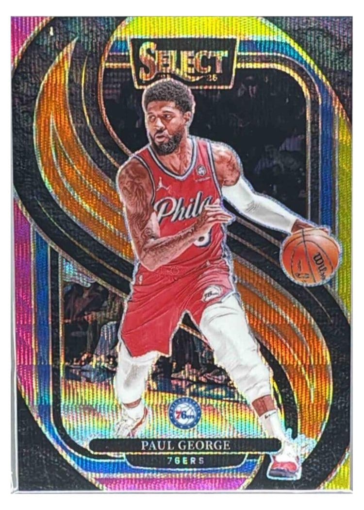 2024-25 Panini Select Base Set Paul George #159 card