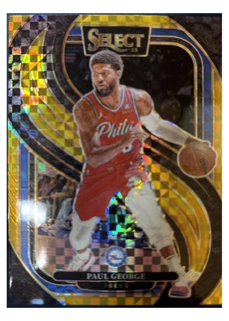 2024-25 Panini Select Base Set Paul George #159 card