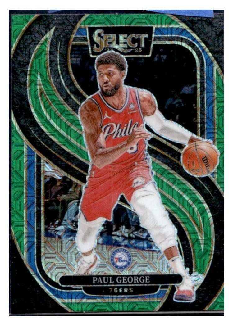 2024-25 Panini Select Base Set Paul George #159 card