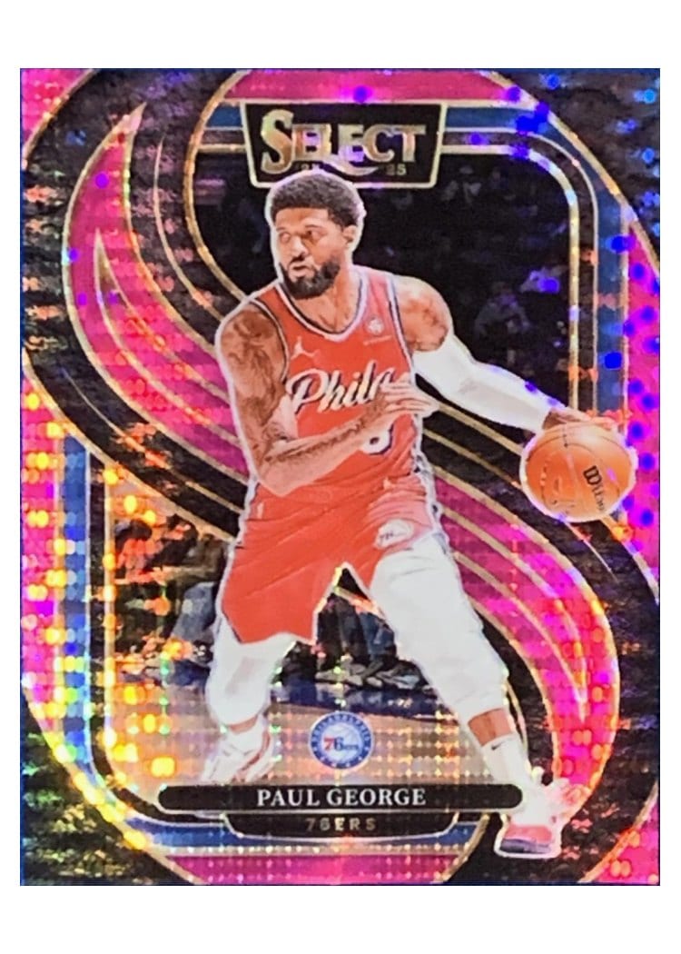 2024-25 Panini Select Base Set Paul George #159 card