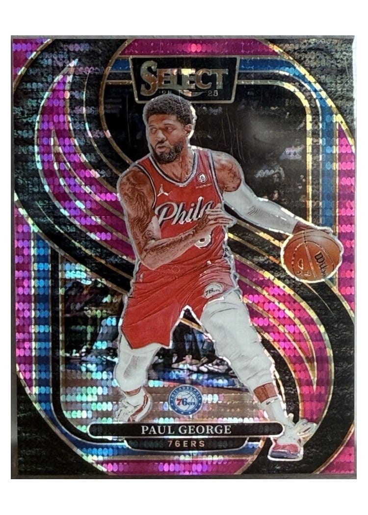 2024-25 Panini Select Base Set Paul George #159 card