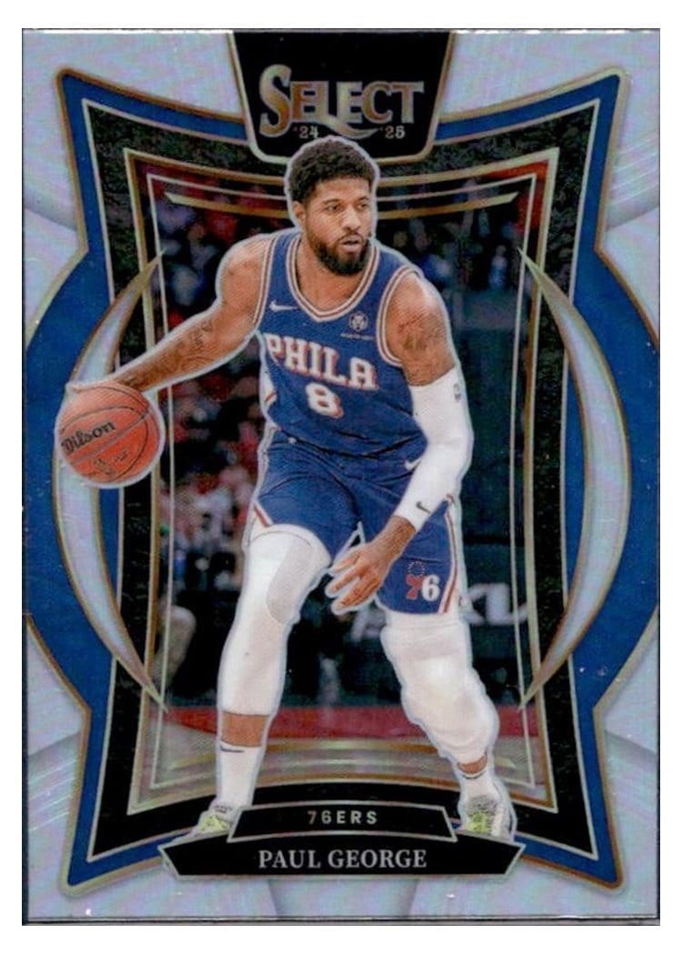 2024-25 Panini Select Base Set Paul George #37 card
