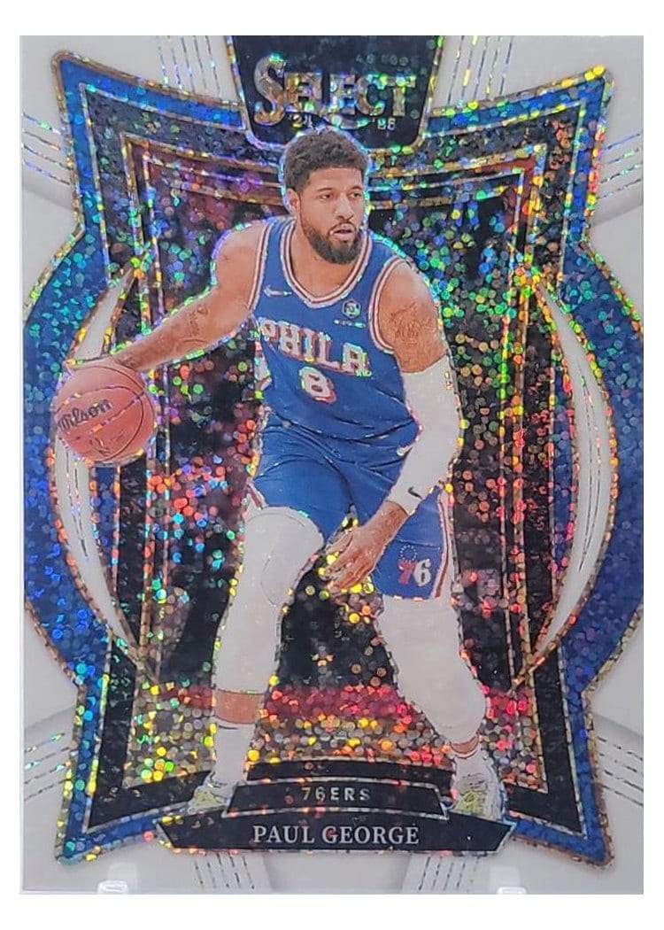 2024-25 Panini Select Base Set Paul George #37 card